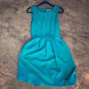 Business casual knee length fitted dress